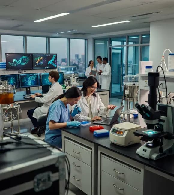 Nexus platform connecting biotech data