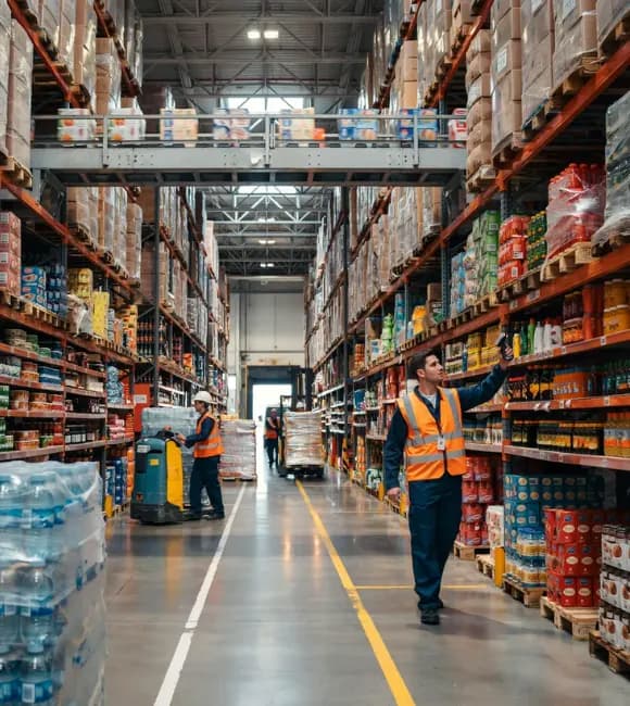 Consumer goods analytics dashboard