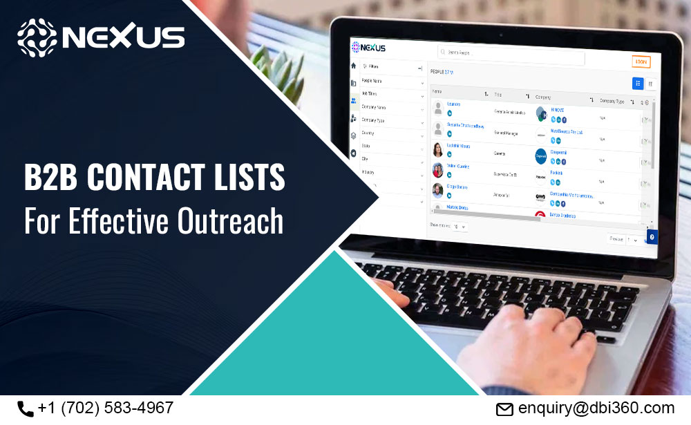 B2B Contact Lists