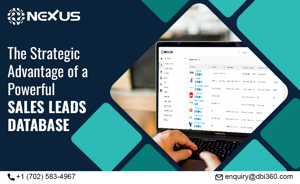 Empower your B2B sales strategy with a precision-targeted, efficient, and dynamic sales leads database. Outpace your competition.